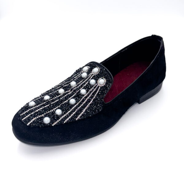 Slipper Pedrería Perlas