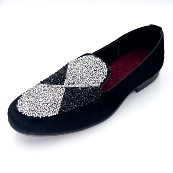 Slipper Pedrería Rombos