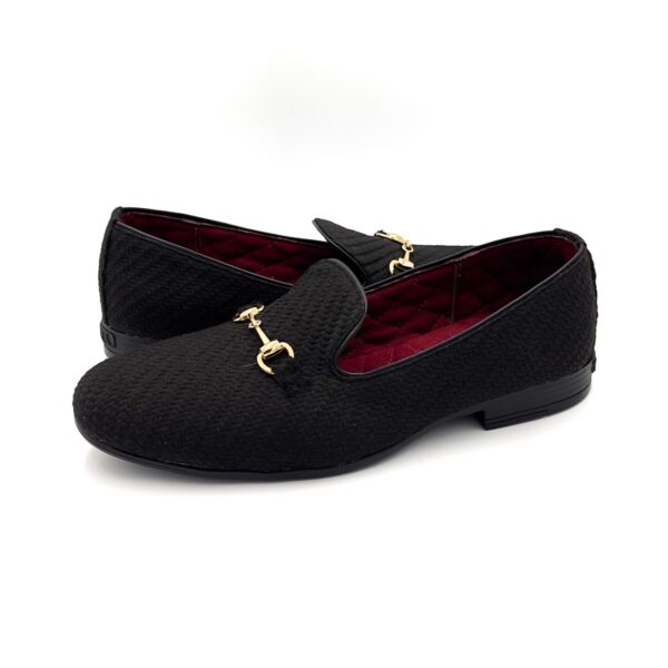 Slipper Yute Negro c/Herraje - Image 4