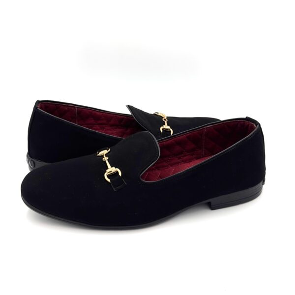 Slipper Negro Liso Buck - Image 3