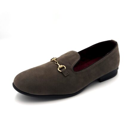 Slipper Terciopelo Gris