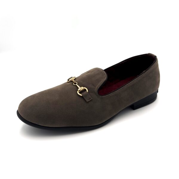 Slipper Terciopelo Gris