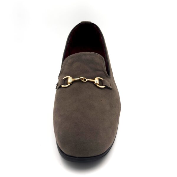 Slipper Terciopelo Gris - Image 3