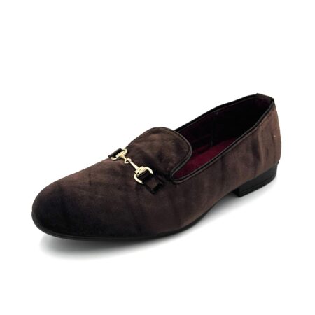 Slipper Terciopelo Café