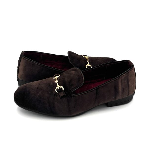 Slipper Terciopelo Café - Image 3